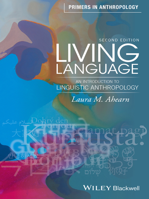 Title details for Living Language by Laura M. Ahearn - Available